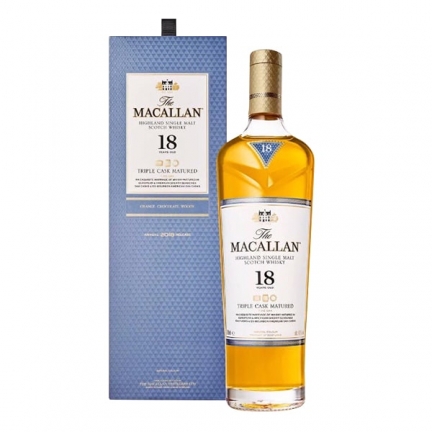 Rượu MACALLAN 18 YEAR  TRIPLE CASK 700ml