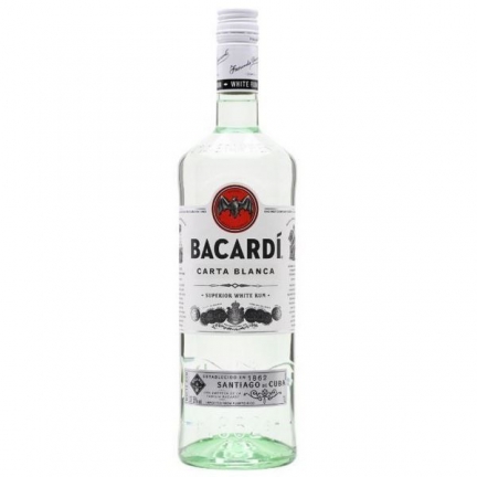 Bacardi White Rum 750ml(Trắng)