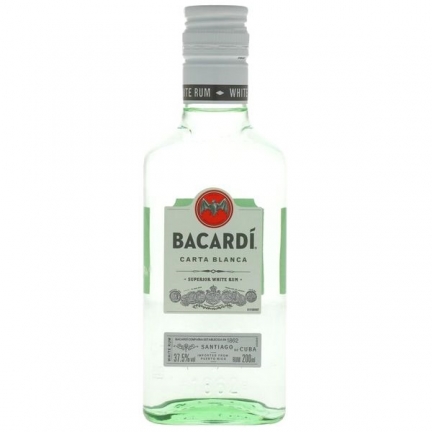 Bacardi White Rum 200ml