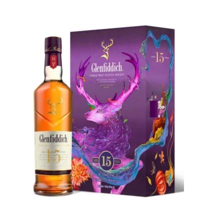 Rượu Glefiddich 15 năm mẫu 2025