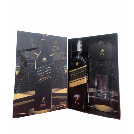 Rượu Johnnie Walker Double  Black mẫu hộp quà năm 2025