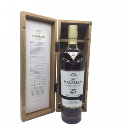 RƯỢU MACALLAN 25 SHERRY OAK CASK 700ml 2018