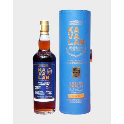 Rượu Kavalan Solist Vinho Barrique Single Cask Strength Single Malt Whisky 700ml