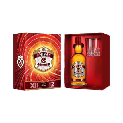 Rượu Chivas 12 Năm Hộp Quà Kèm 1 Ly Cao Cấp 2027