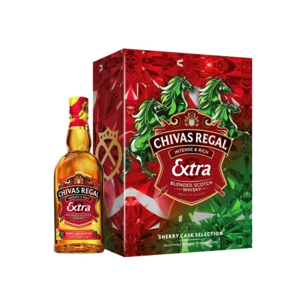 Rượu Chivas Extra mẫu hộp quà  biếu tặng năm 2026