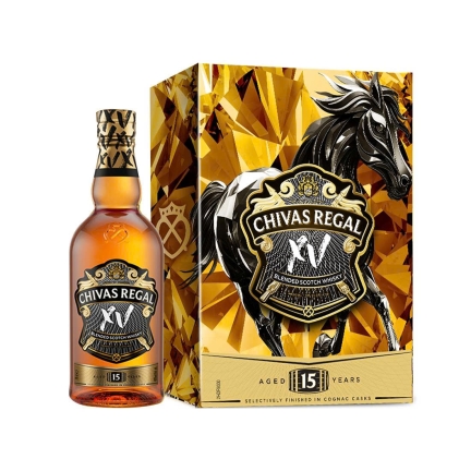 Rượu Chivas Regal 15 năm mẫu quà biếu năm 2026