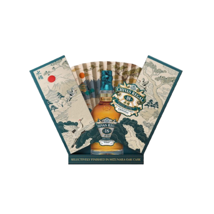 Rượu Chivas Regal 18 Mizunara Oak Cask hộp quà 2027