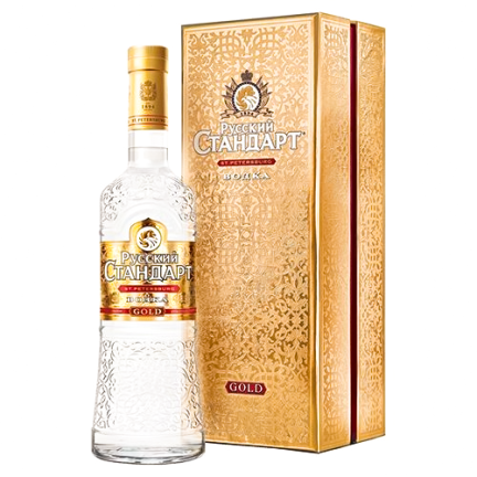 Rượu Vodka Russian Standard Gold.