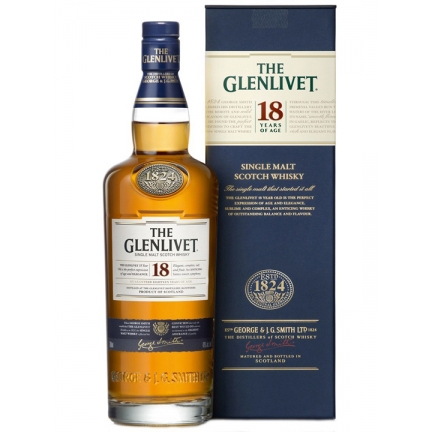 Rượu Glenlivet 18 Yo  1 Lit