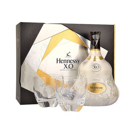 Rượu Hennessy XO Hộp quà 2 Ly