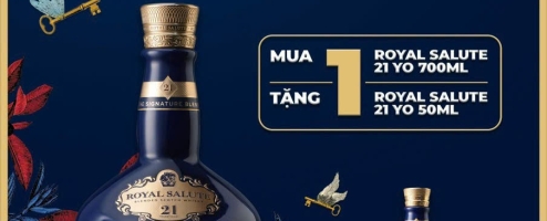 RƯỢU CHIVAS ROYAL SALUTE 21 NĂM.