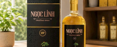 Rượu Sâm Ngọc Linh Trường Sinh Vip