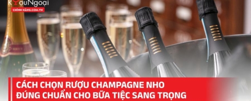 Cách chọn rượu champagne nho đúng chuẩn cho bữa tiệc sang trọng