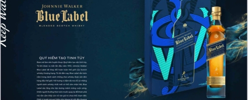 JOHNNIE WALKER  BLUE MẪU HỘP QUÀ 2022