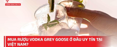Mua Rượu Vodka Grey Goose Ở Đâu Uy Tín Tại Việt Nam?