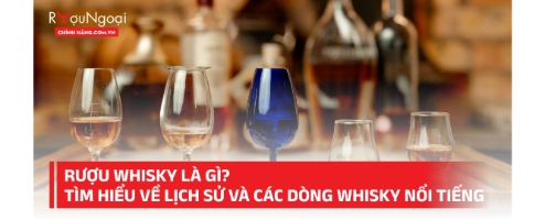 Rượu whisky là gì? tìm hiểu về lịch sử và các dòng whisky nổi tiếng