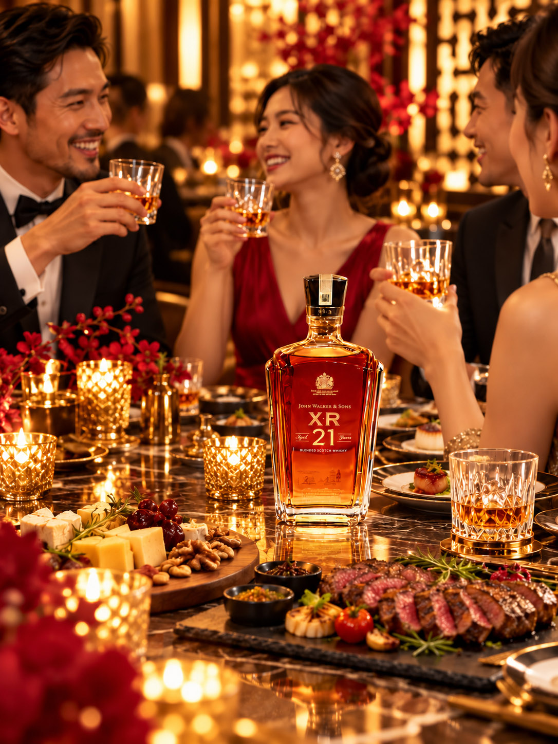 Rượu Johnnie Walker XR21 hộp quà 2027 