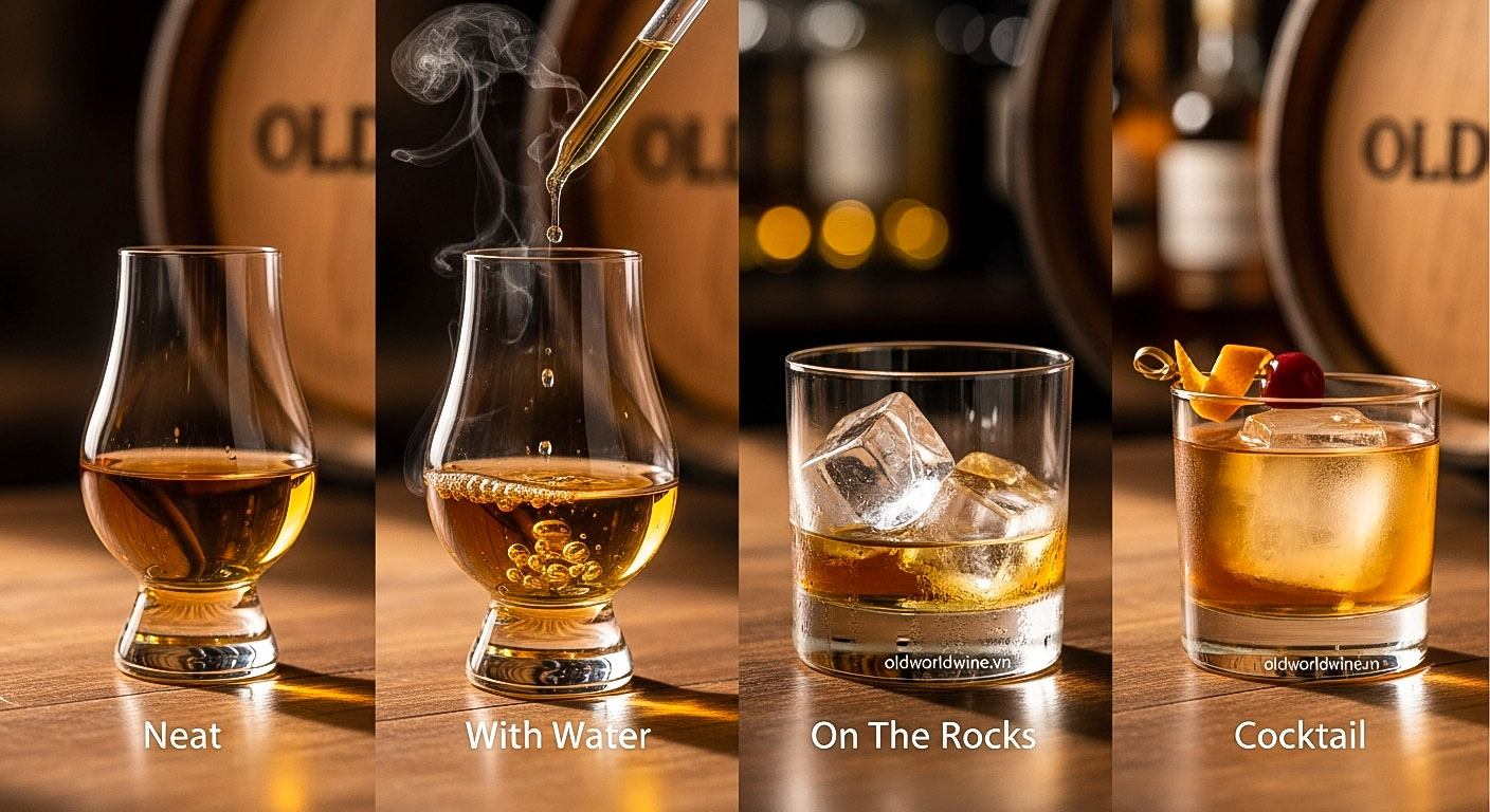 cách thưởng thức rượu ngon nhất