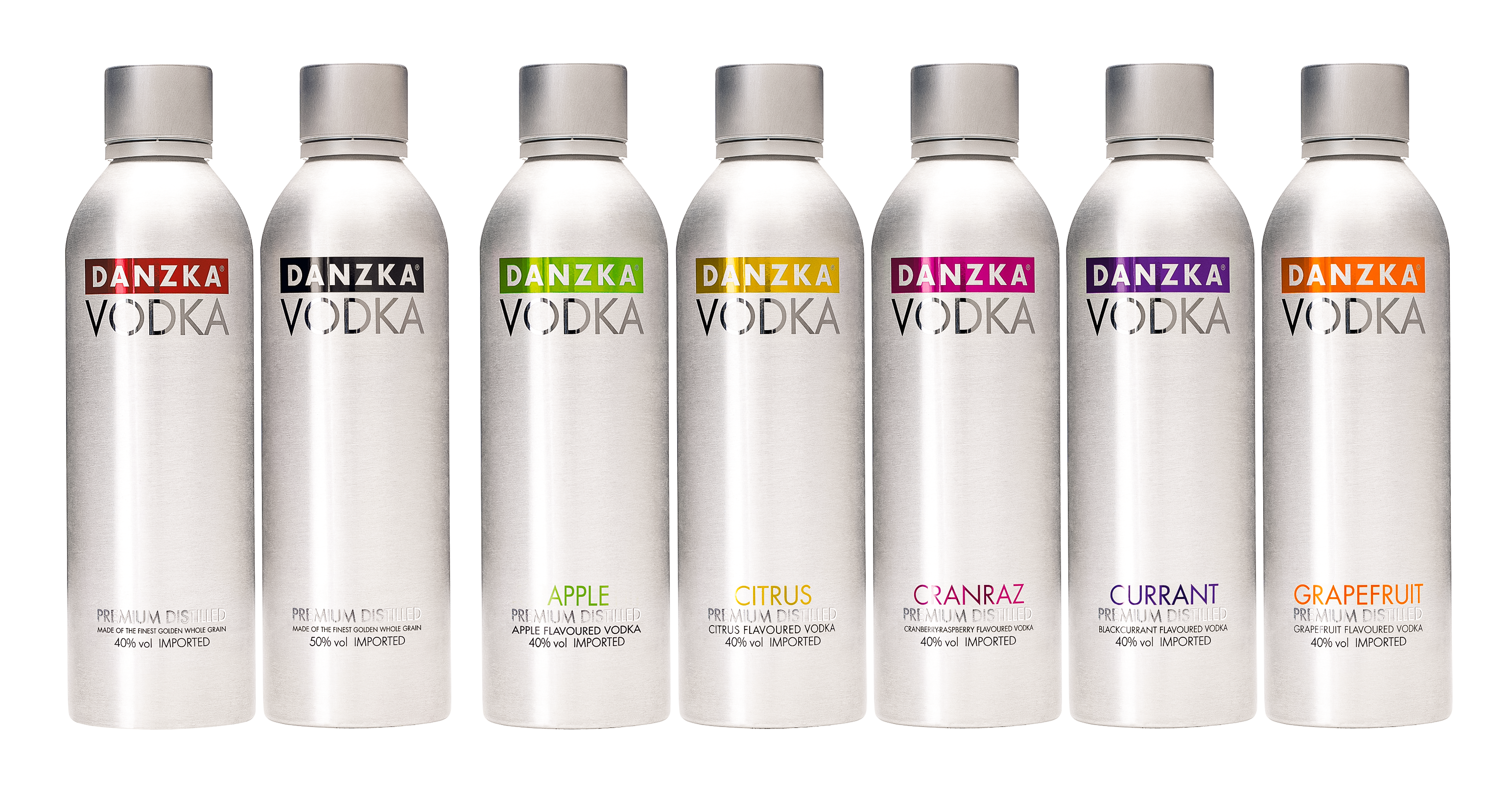 Rượu Vodka Danzka Nhôm