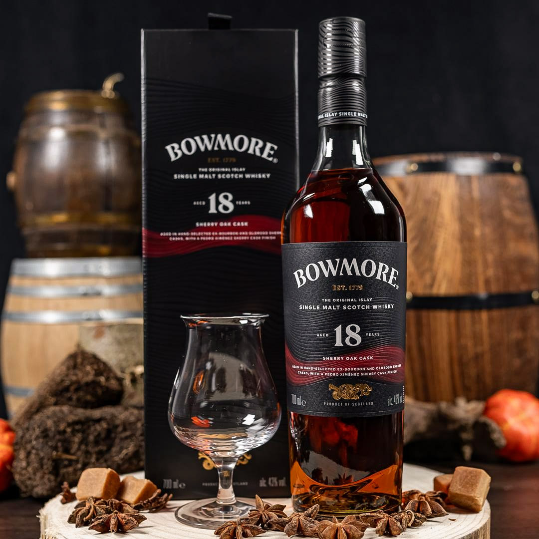 Whisky Bowmore 18 Years Sherry Oak Cask