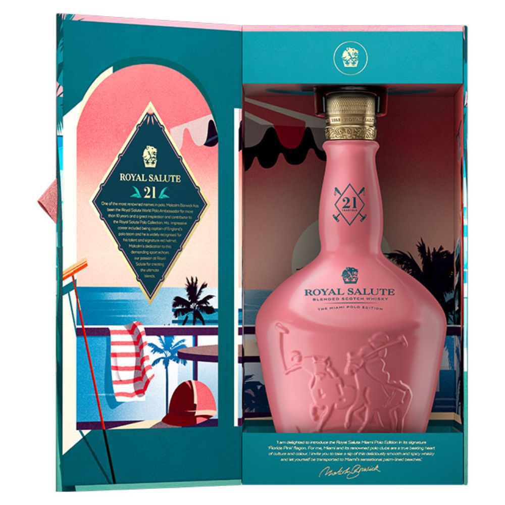 Rượu Chivas Royal Salute 21 Year Miami Polo Edition
