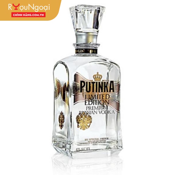 Rượu Vodka Putinka được đặt tên theo sự nổi tiếng của tổng thống Nga