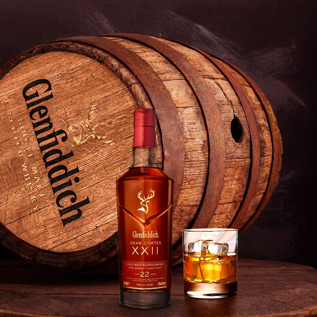 thưởng thức whisky Glrnfiddich XXII