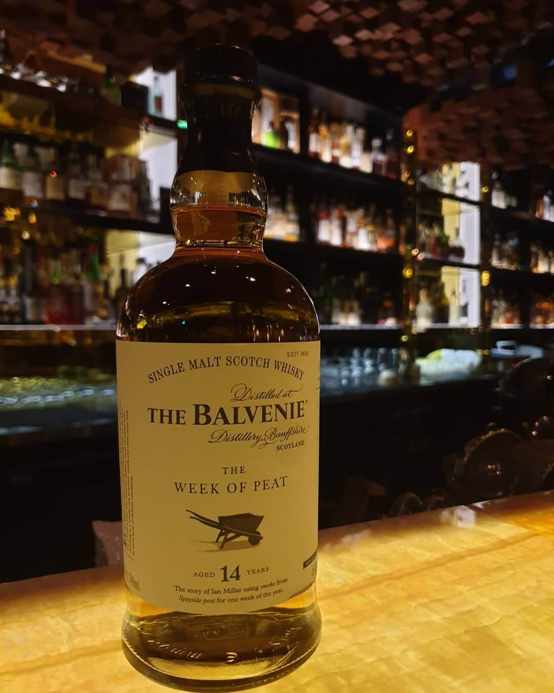 RƯỢU BALVENIE  14 YO  WEEK OF PEAT