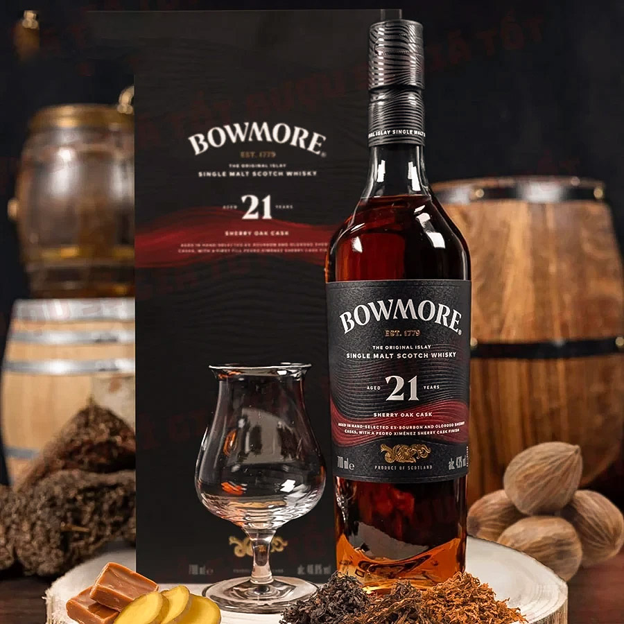Bowmore 21 Years Sherry Oak Cask