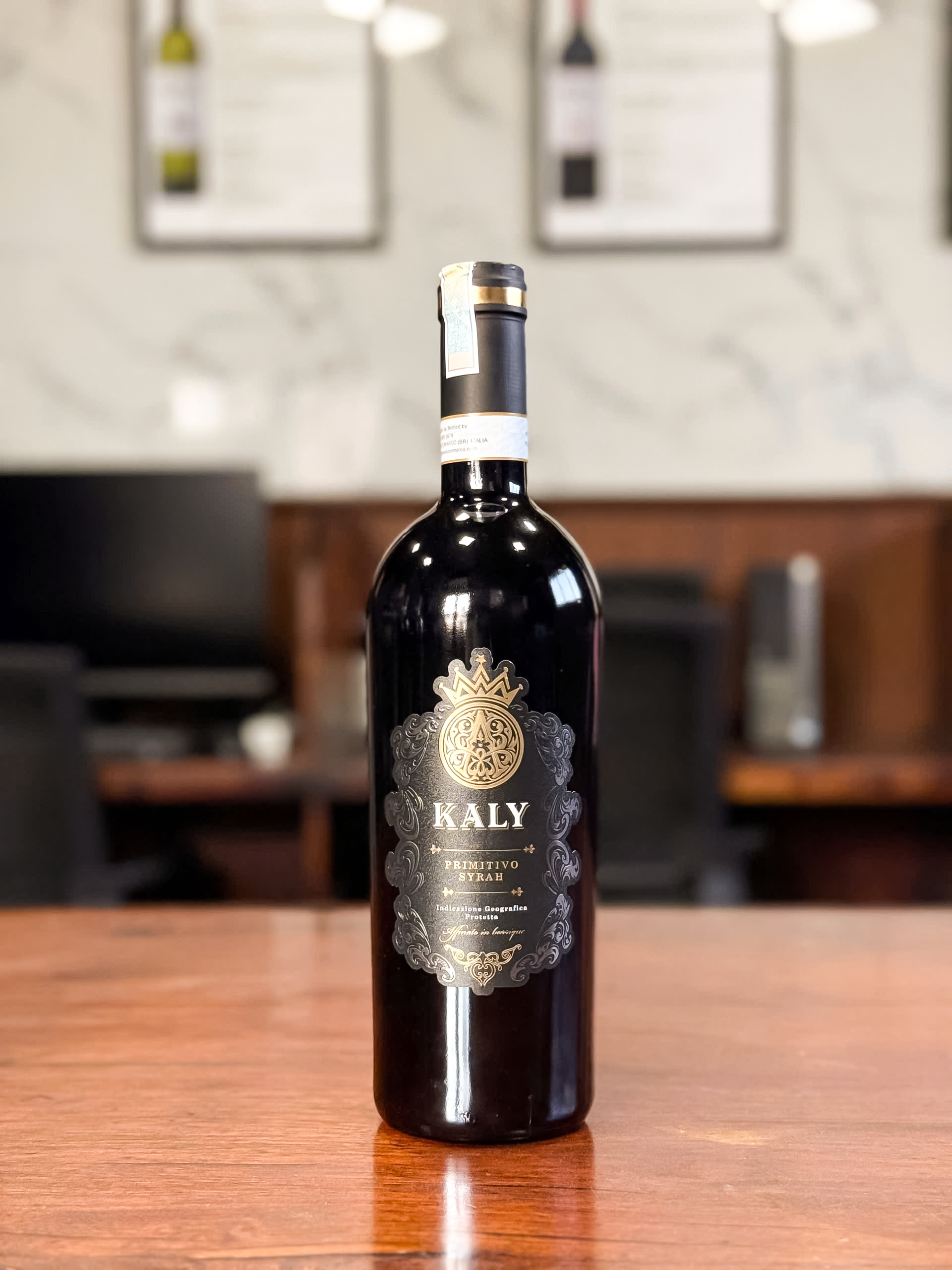 Rượu vang KALY Primitivo Syrah