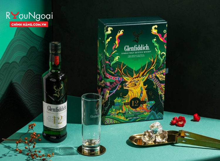 Glenfiddich 12 là điểm nhấn đẳng cấp cho bữa tiệc sang trọng