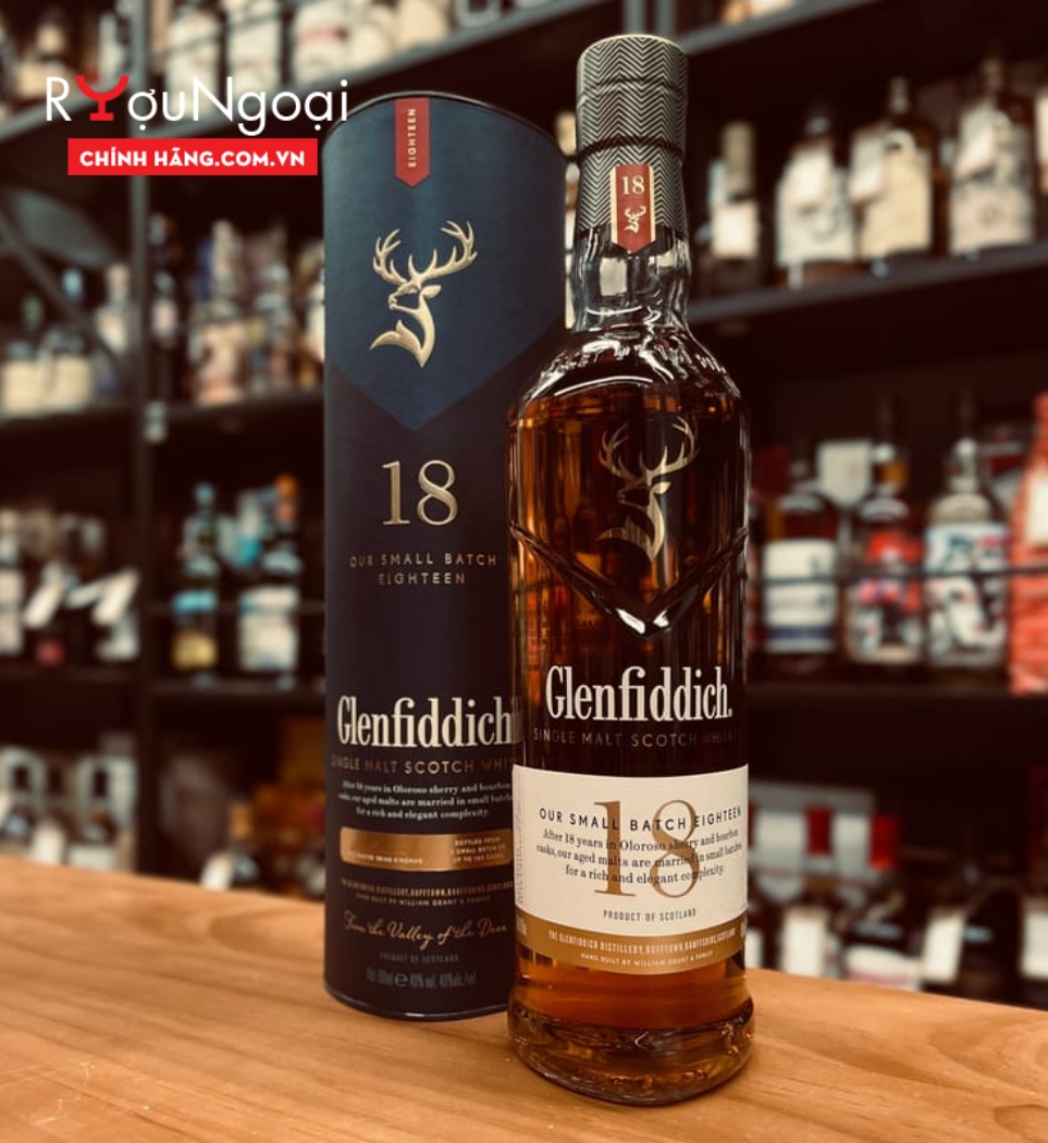 Đến Rượu Ngoại Chính Hãng để mua ngay Glenfiddich 18 chính hãng