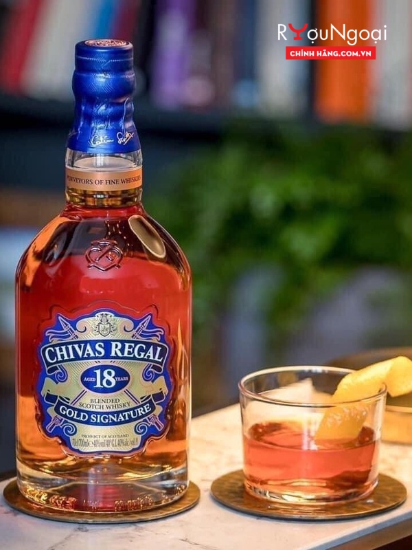 Thưởng thức đúng cách để tận hưởng từng giọt Chivas 18