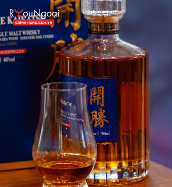 Thưởng thức Kaikatsu Whisky