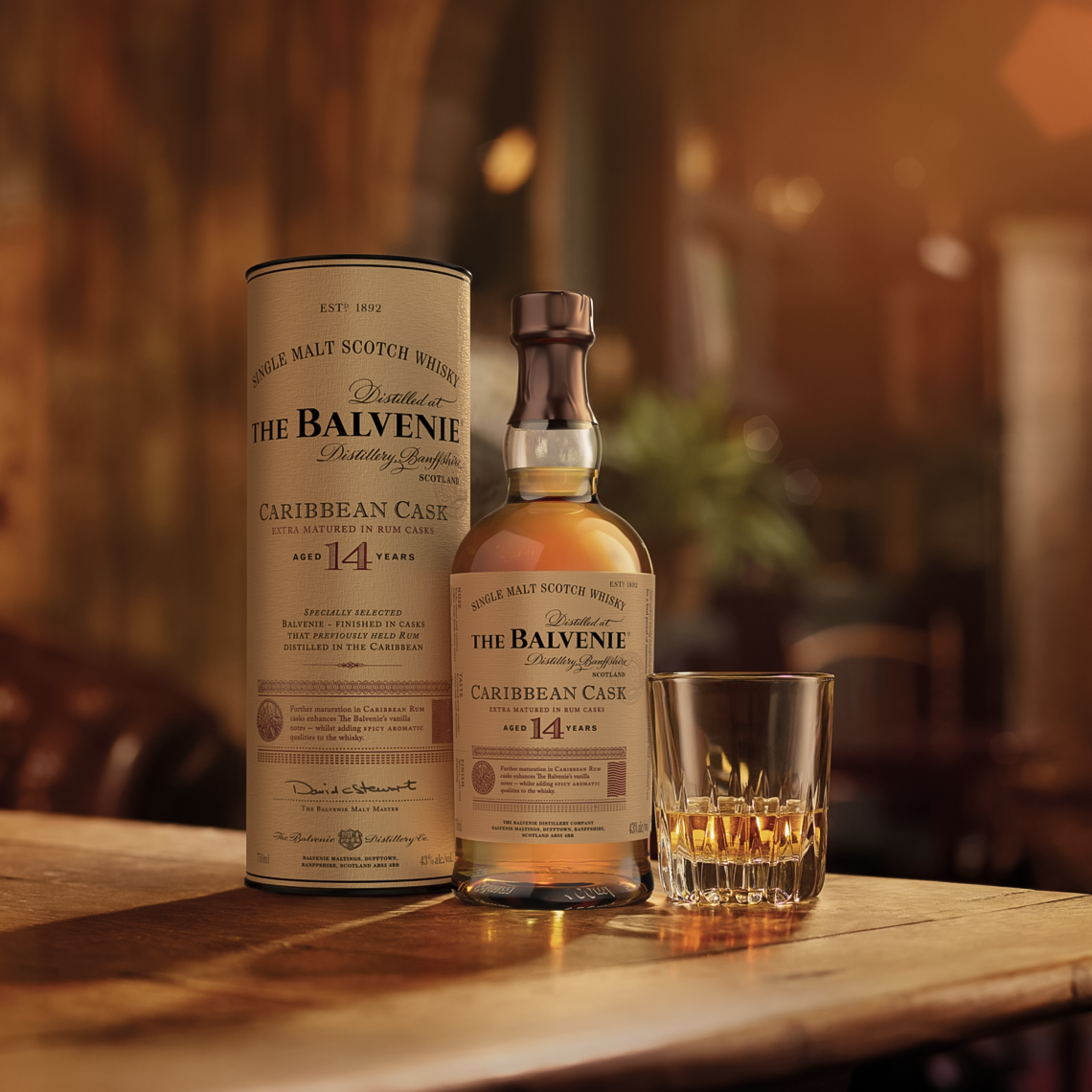RƯỢU BALVENIE 14 YO CARIBBEAN CASK