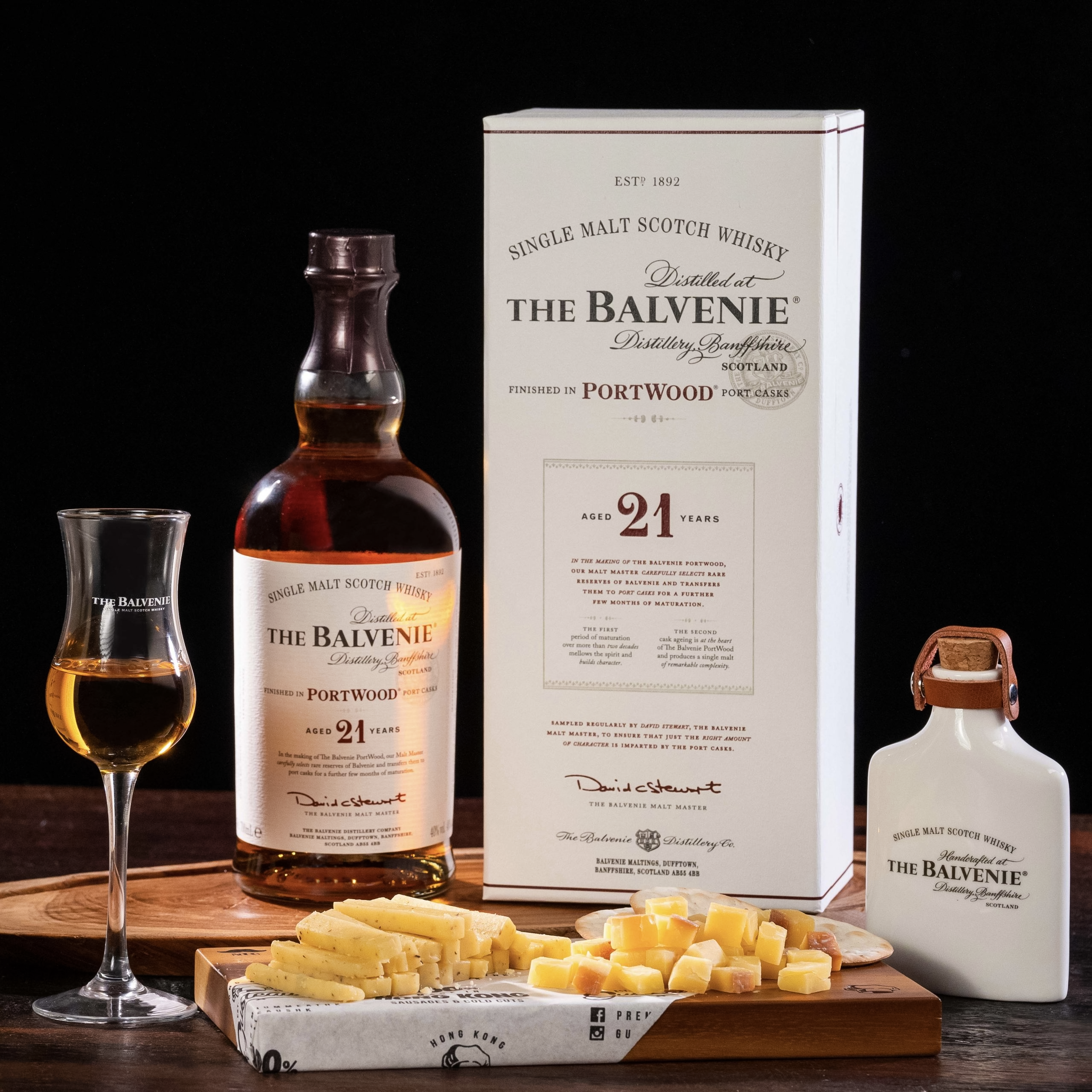 RƯỢU BALVENIE  21 năm  PORTWOOD