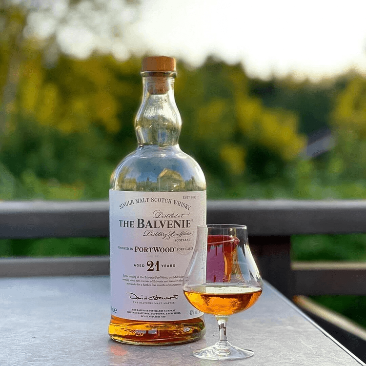 RƯỢU BALVENIE  21 năm  PORTWOOD