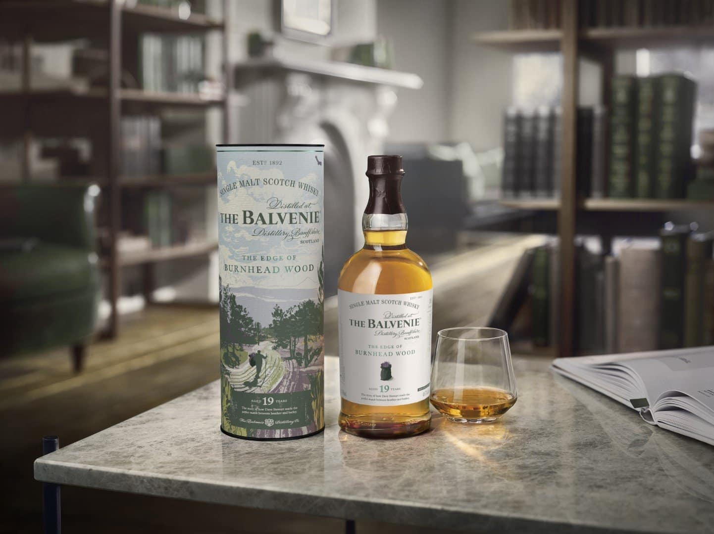 RƯỢU BALVENIE THE EDGE OF BURNHEAD WOOD 19 năm
