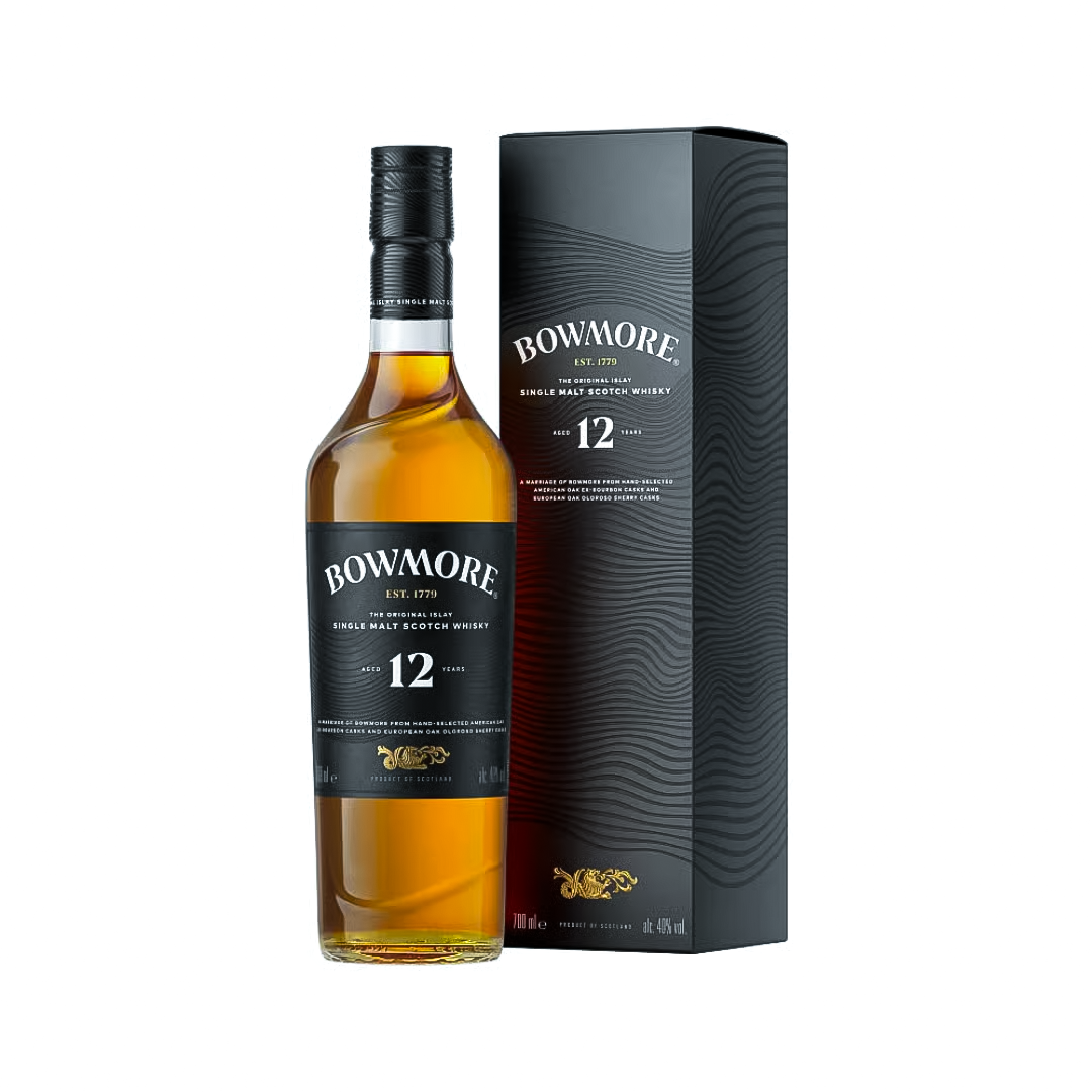 Rượu Bowmore 12 năm mẫu 2026