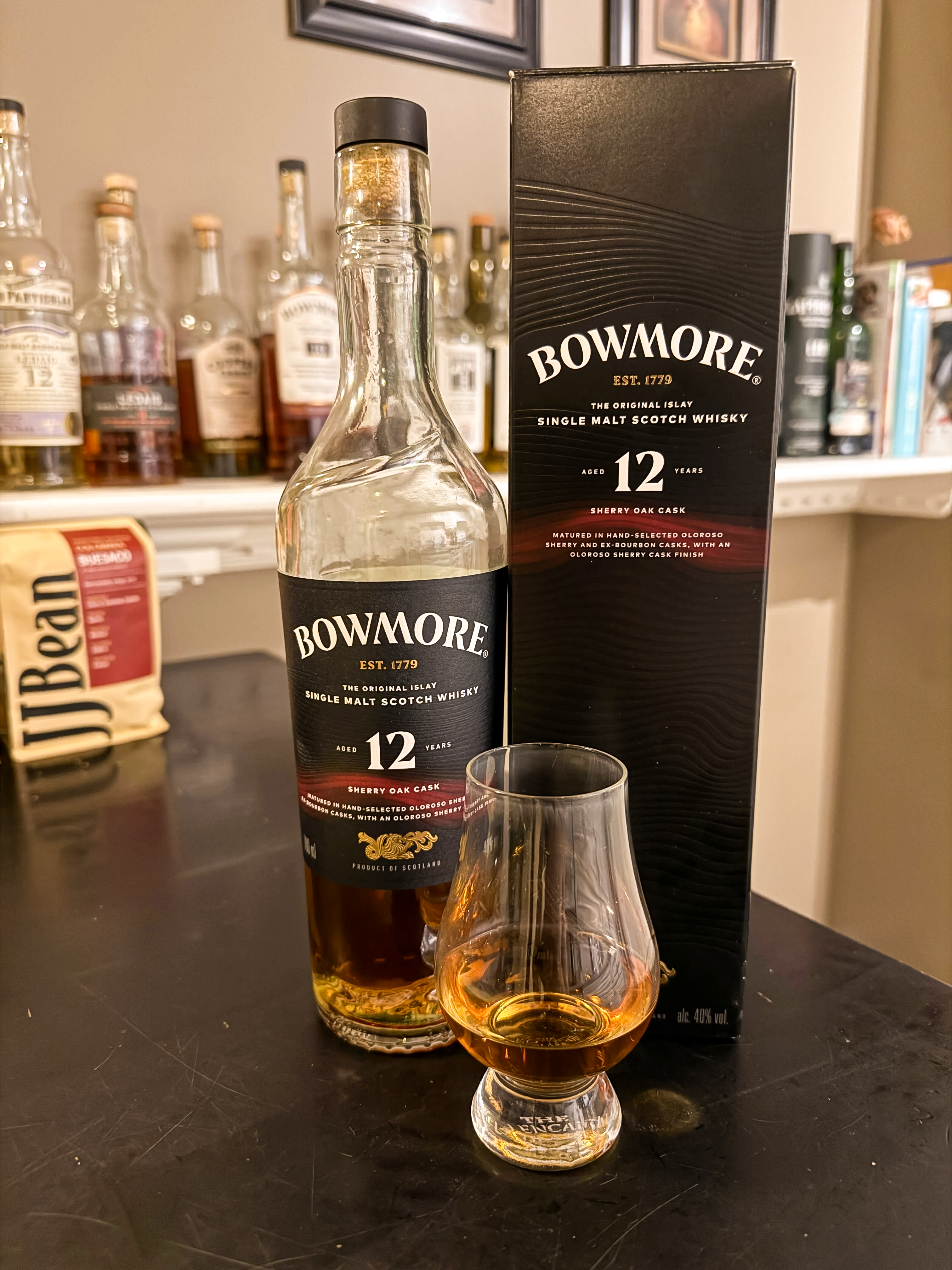 Rượu Bowmore 12 năm Sherry  mẫu 2026