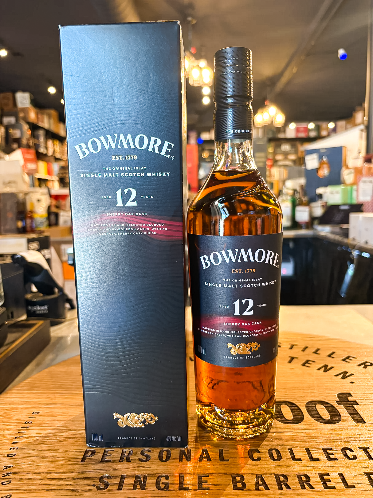 Rượu Bowmore 12 năm Sherry  mẫu 2026
