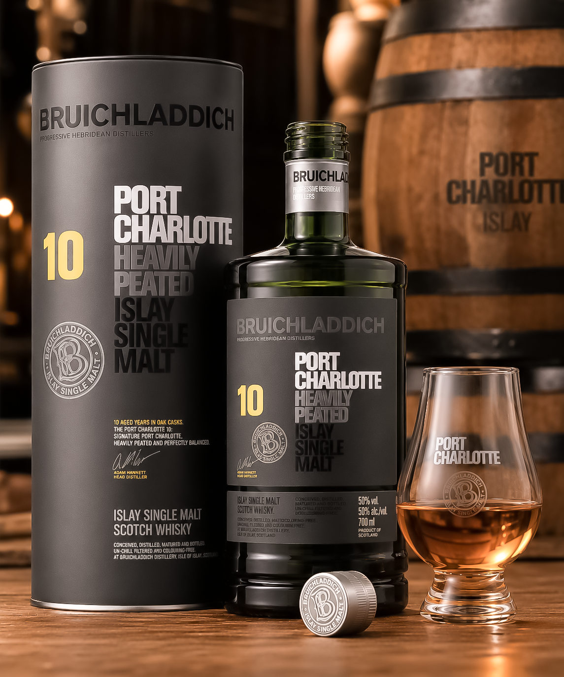 Rượu Bruichladdich Port Charlotte 10 năm