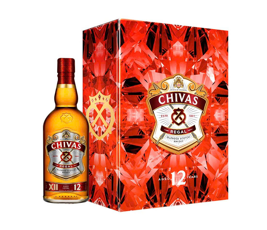 Rượu Chivas 12 năm mẫu hộp quà năm 2026