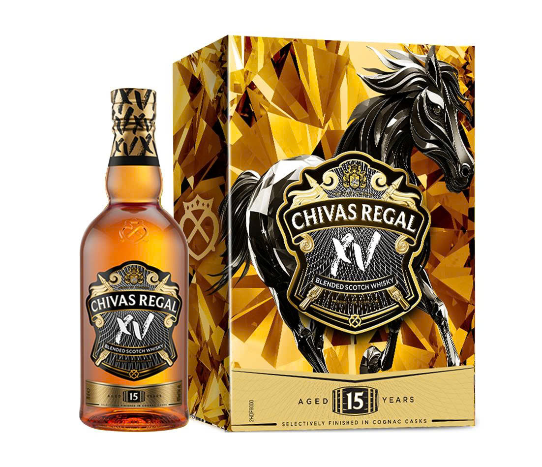 Rượu Chivas Regal 15 năm mẫu quà biếu năm 2026