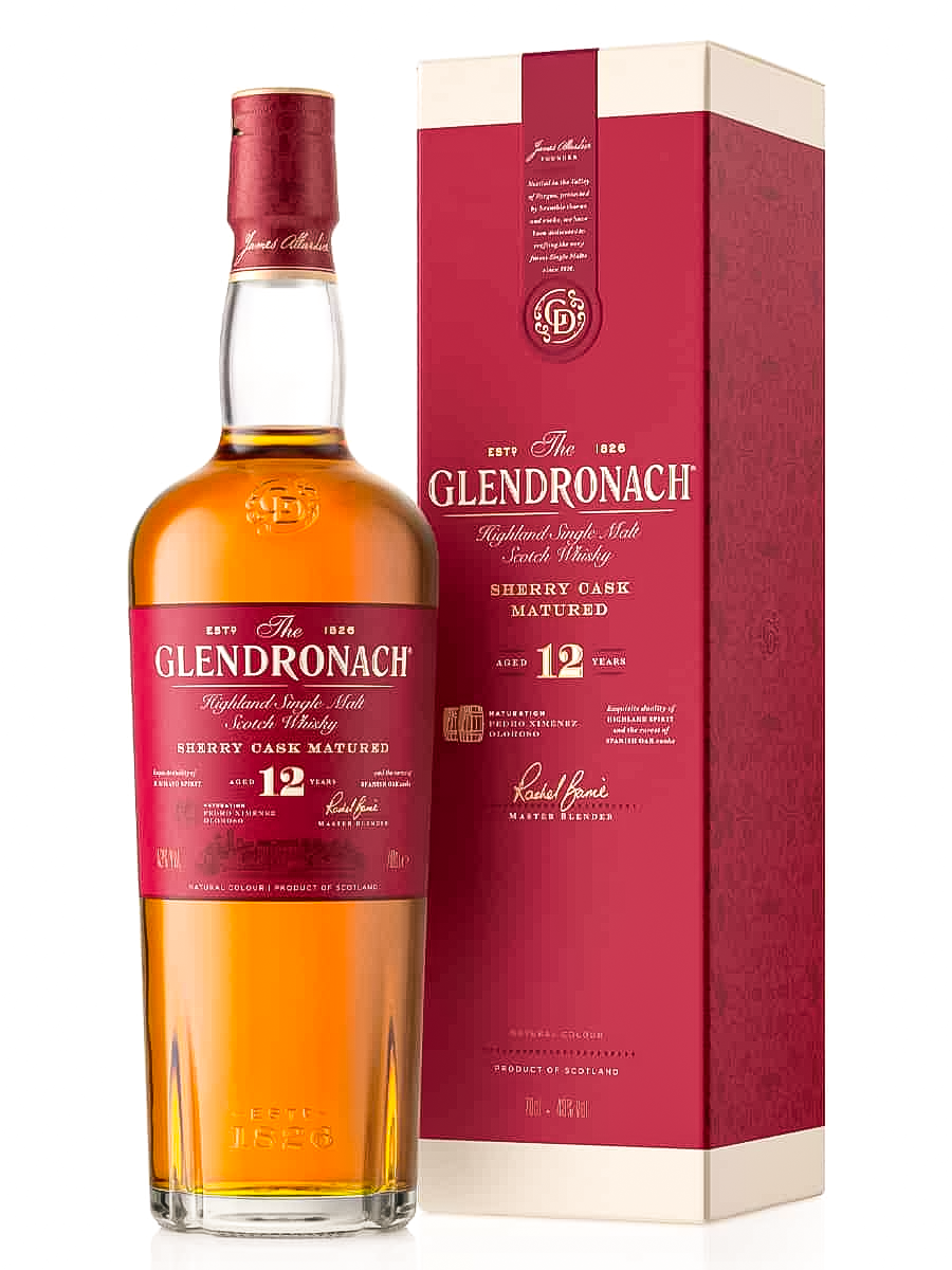 Rượu GlenDronach 12 năm Sherr Cask Matured  (Mẫu năm 2025)