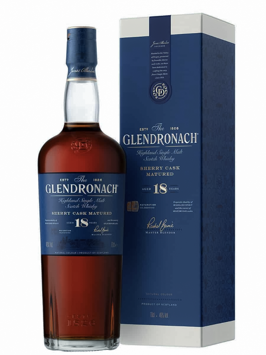 Rượu GlenDronach 18 năm Sherry Cask Matured