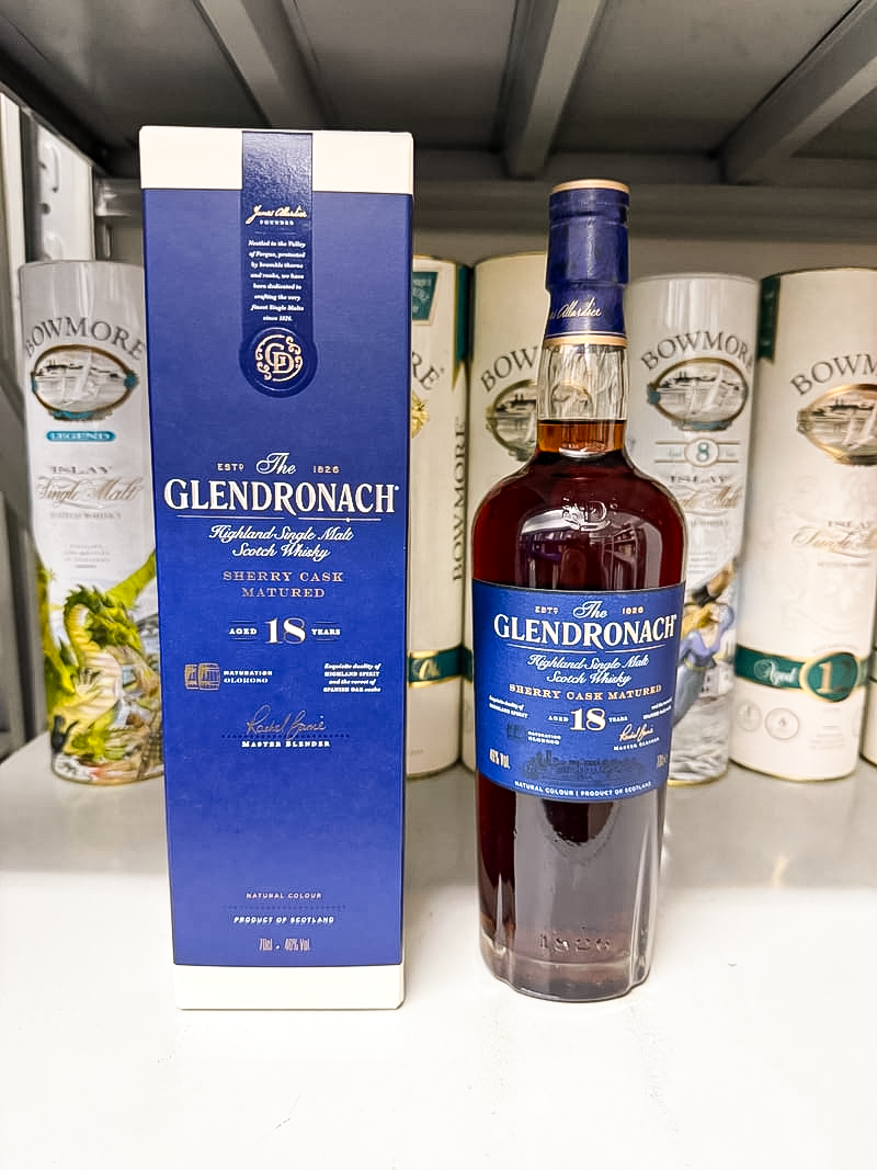 Rượu GlenDronach 18 năm Sherry Cask Matured