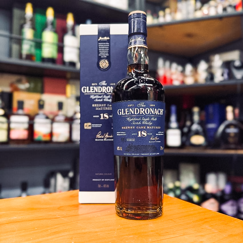 Rượu GlenDronach 18 năm Sherry Cask Matured