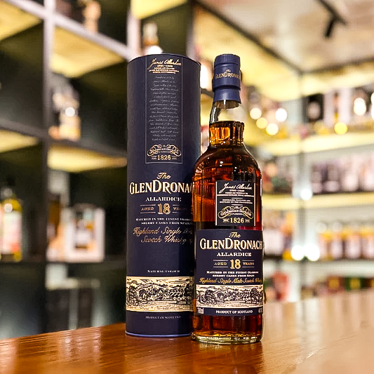 ruou glendronach 18 nam