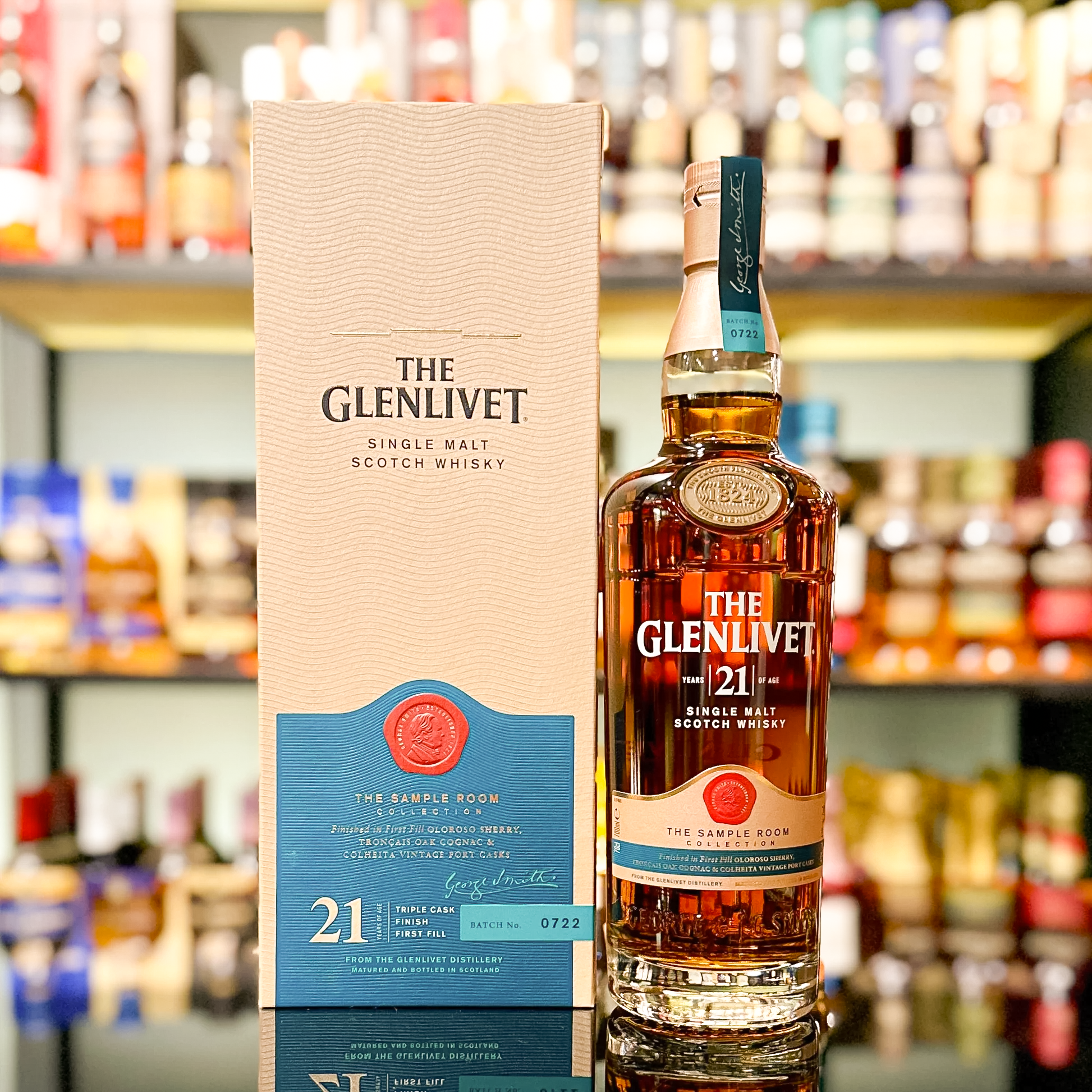 RƯỢU GLENLIVET 21 NĂM MẪU 2023